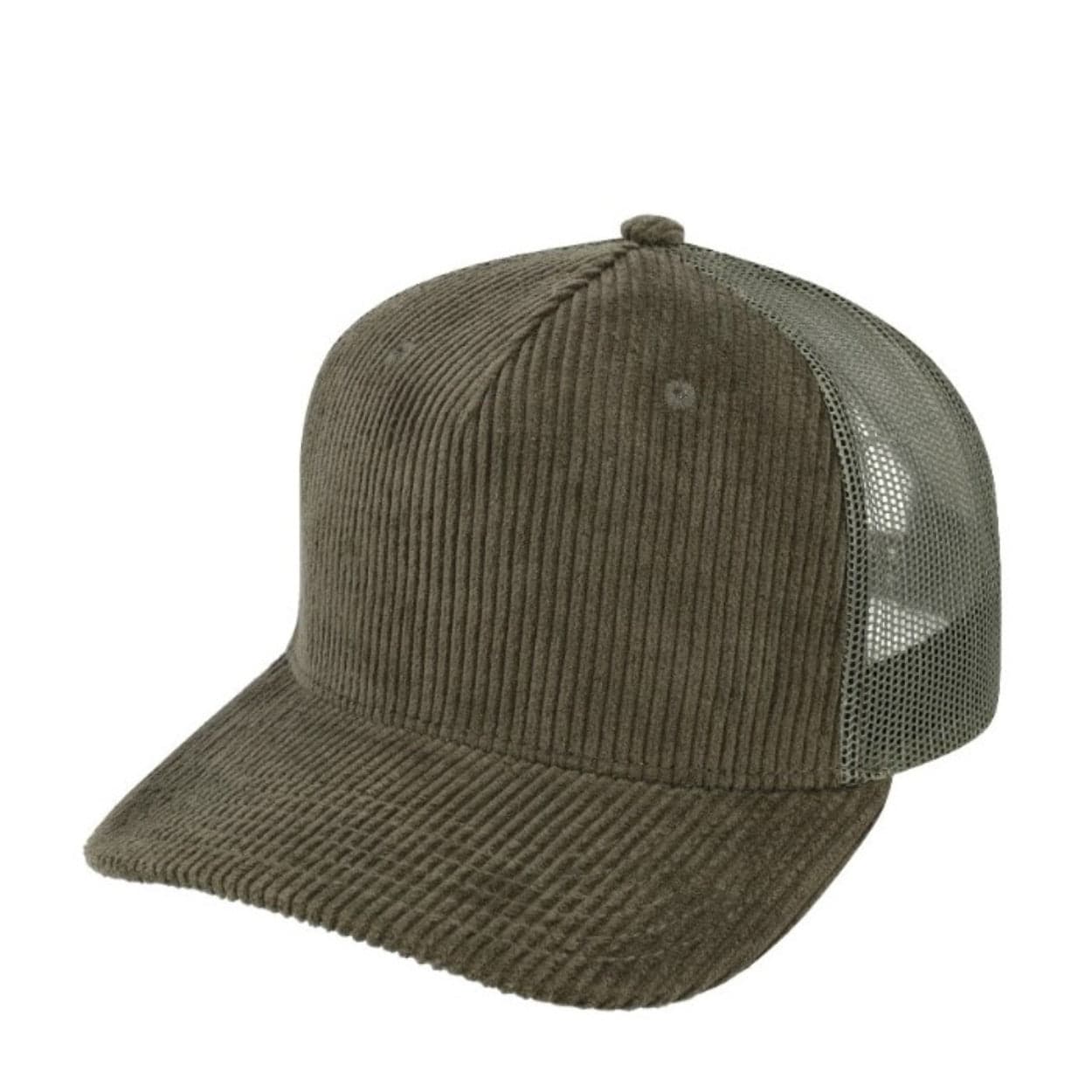 U21512 5 Panel Corduroy Trucker Cap