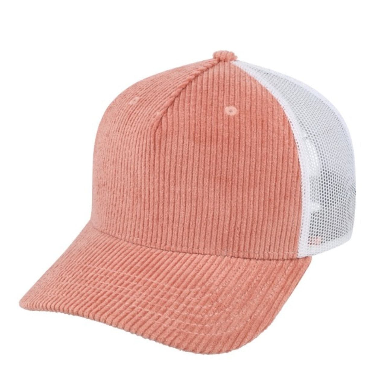 U21512 5 Panel Corduroy Trucker Cap