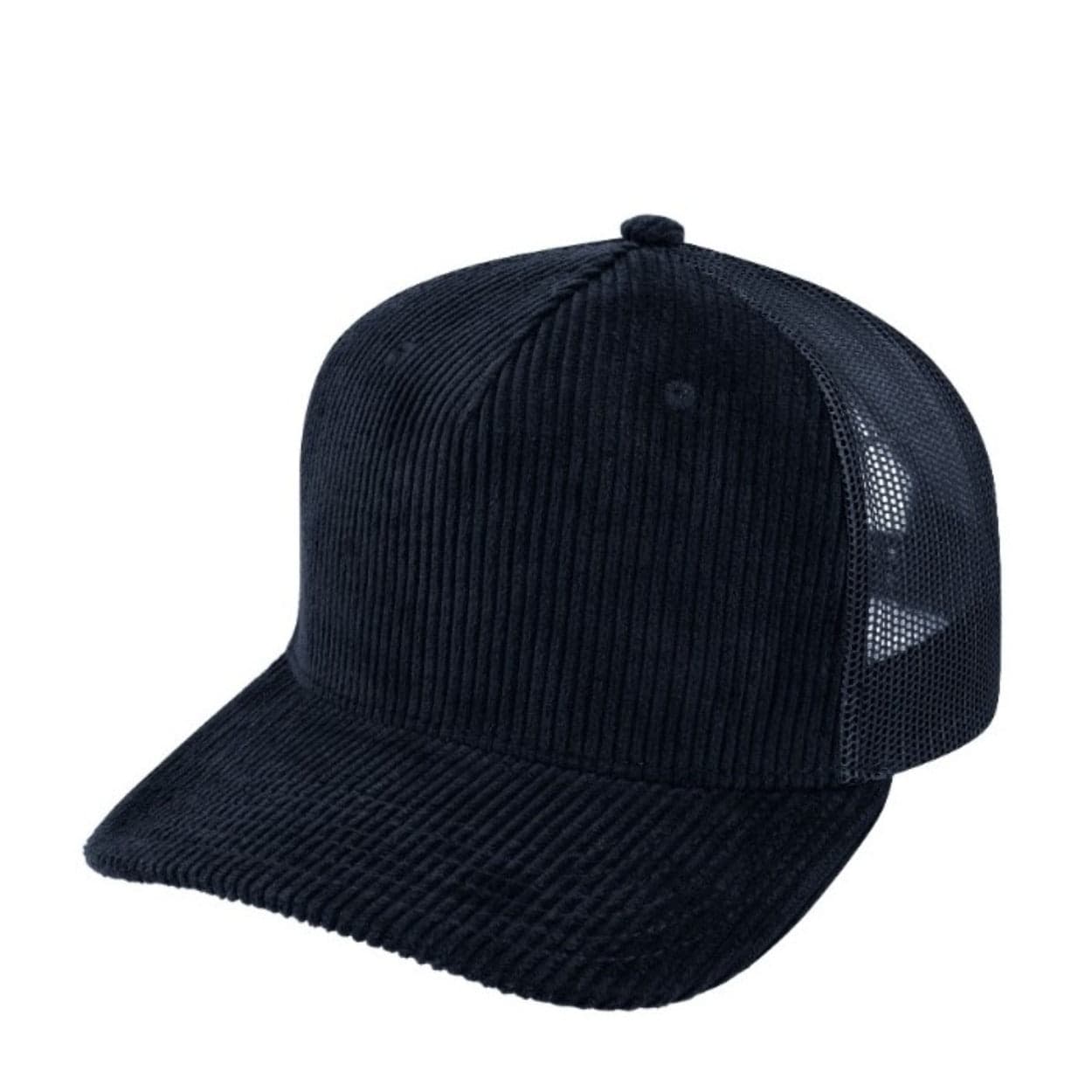 U21512 5 Panel Corduroy Trucker Cap
