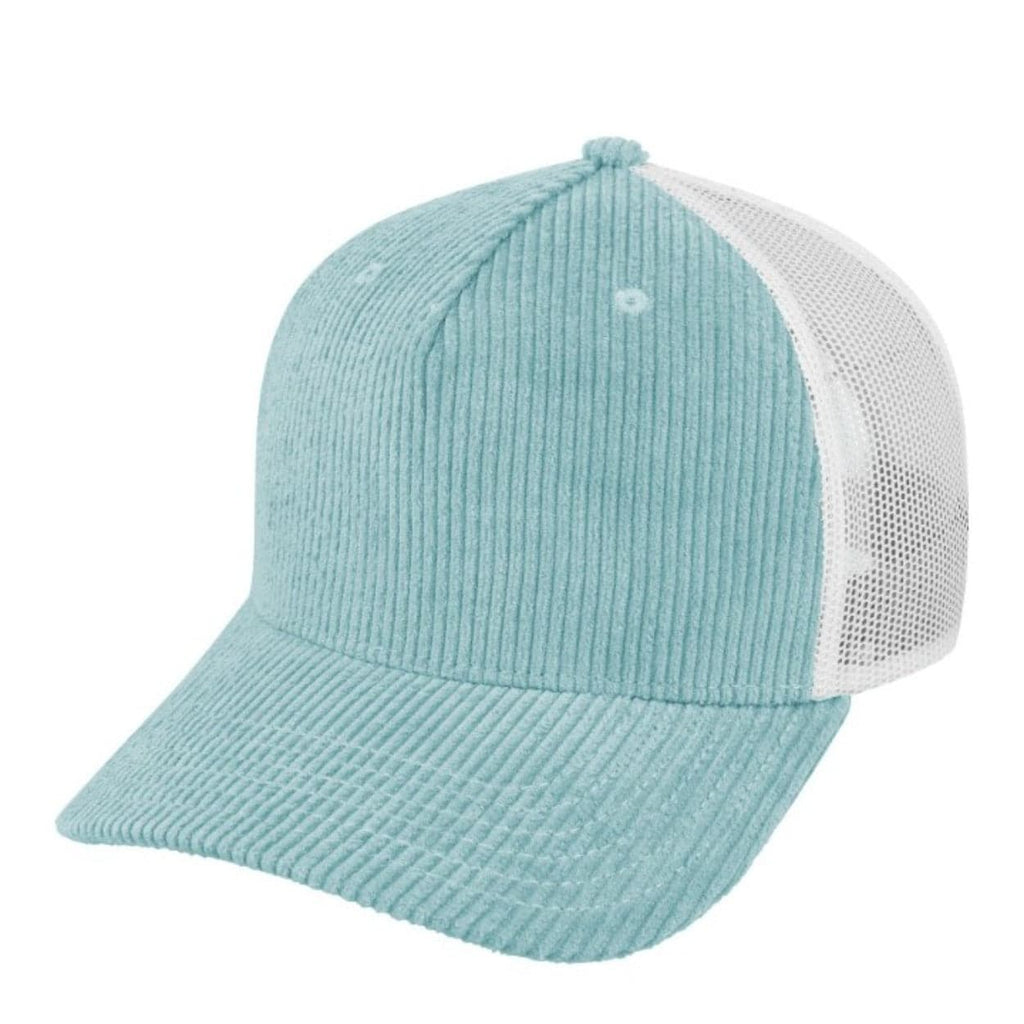 U21512 5 Panel Corduroy Trucker Cap