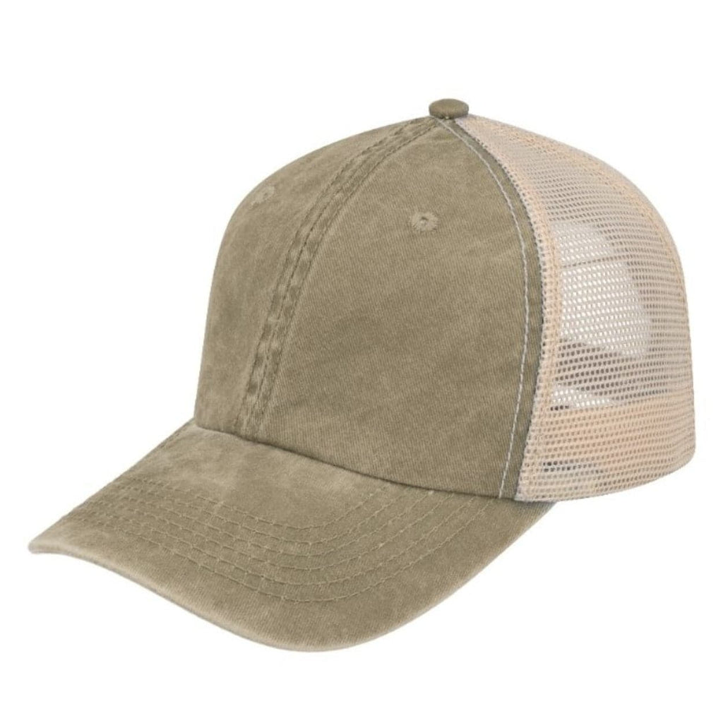 F22600 Washed Colour Block Cap