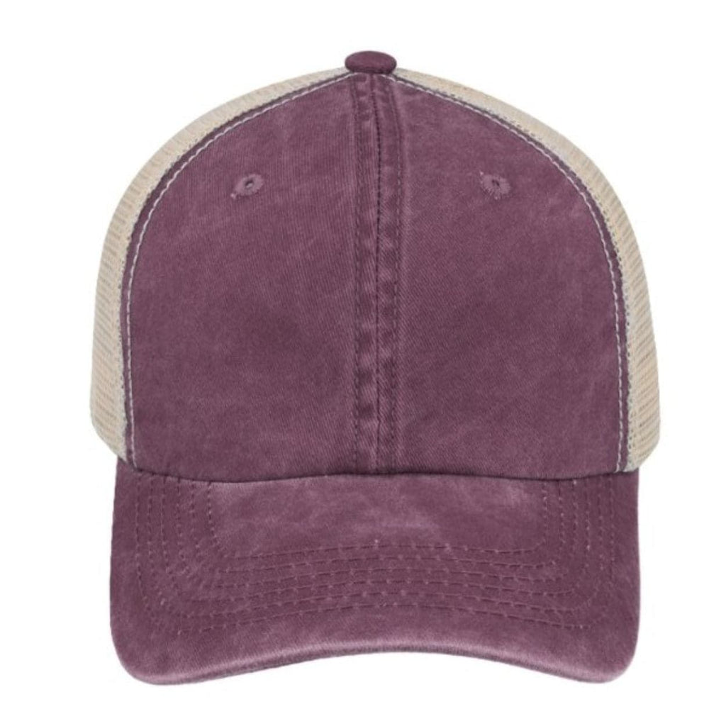F22600 Washed Colour Block Cap