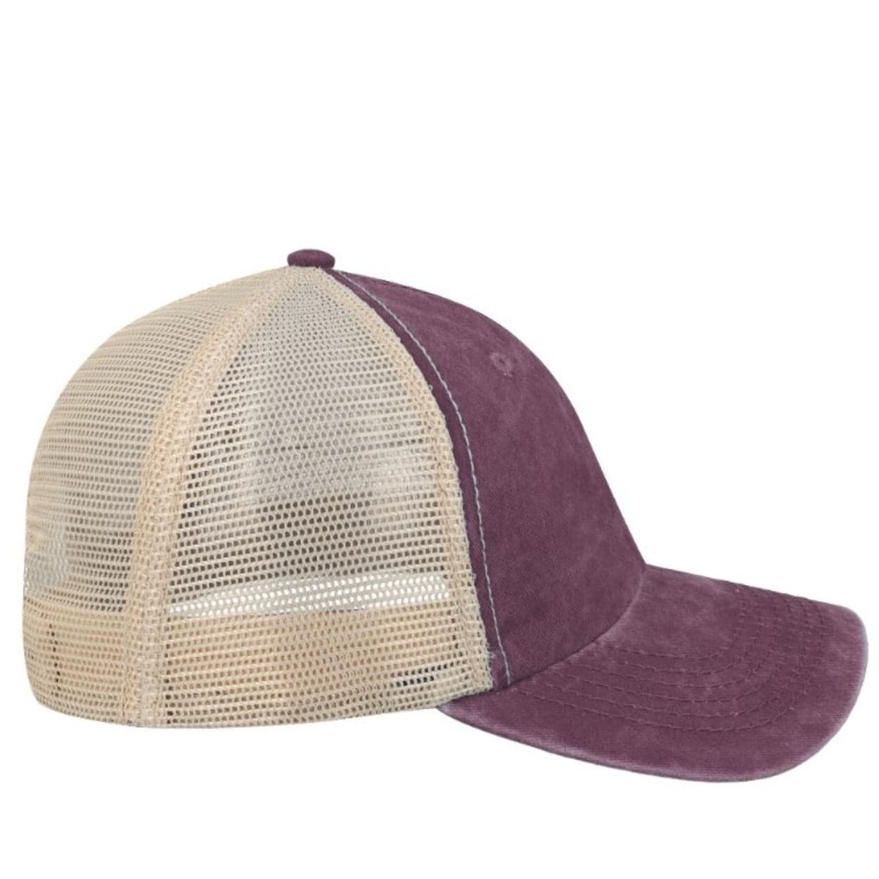 F22600 Washed Colour Block Cap