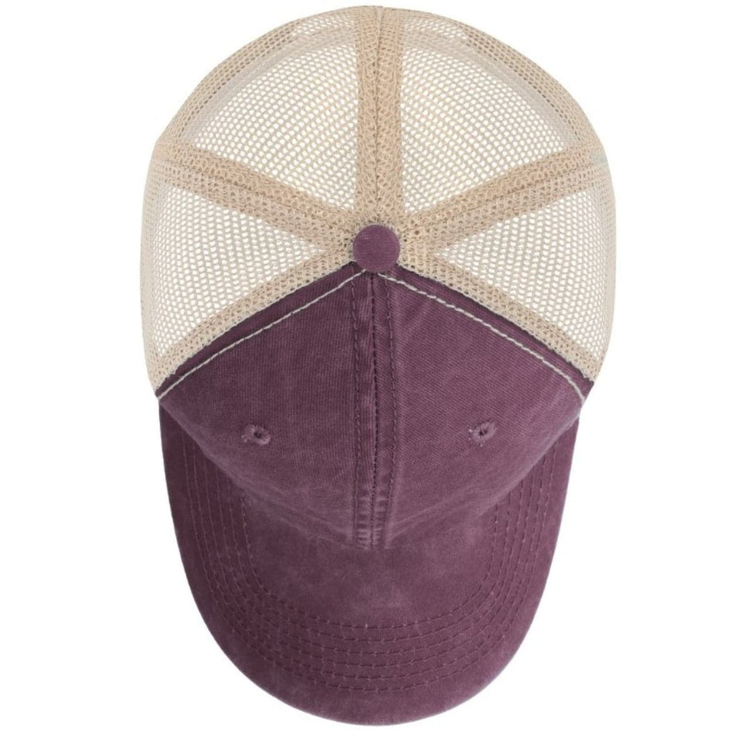 F22600 Washed Colour Block Cap