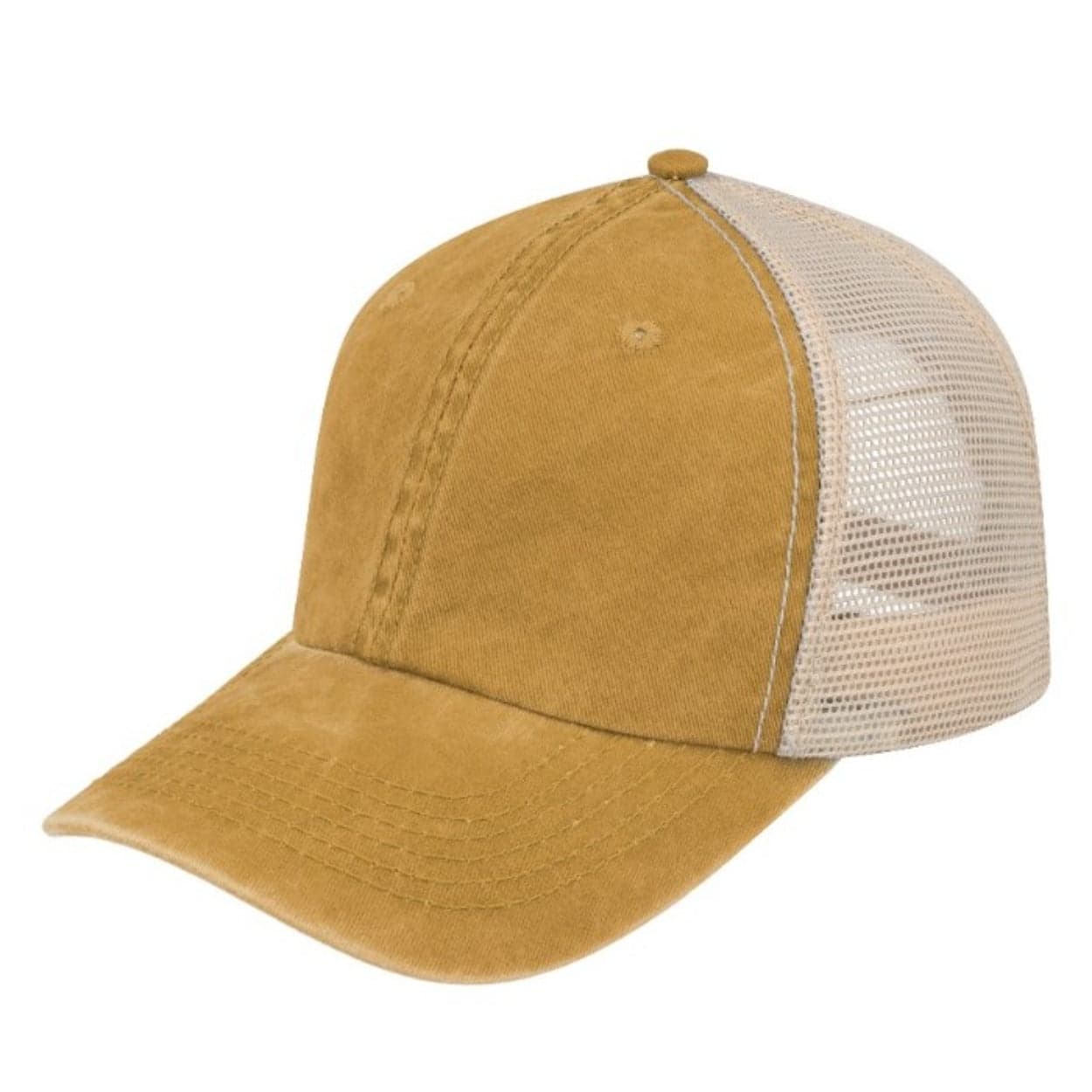 F22600 Washed Colour Block Cap