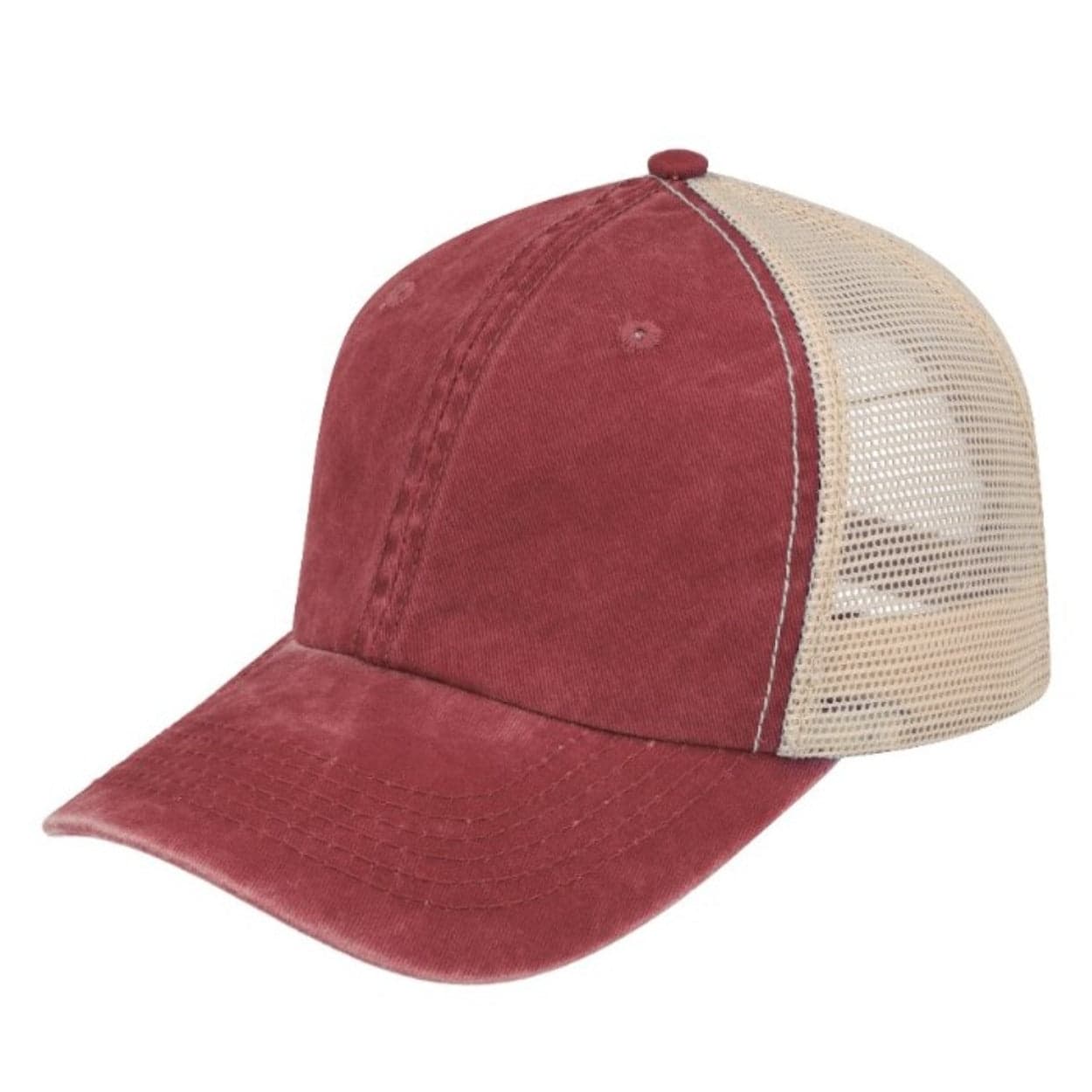 F22600 Washed Colour Block Cap