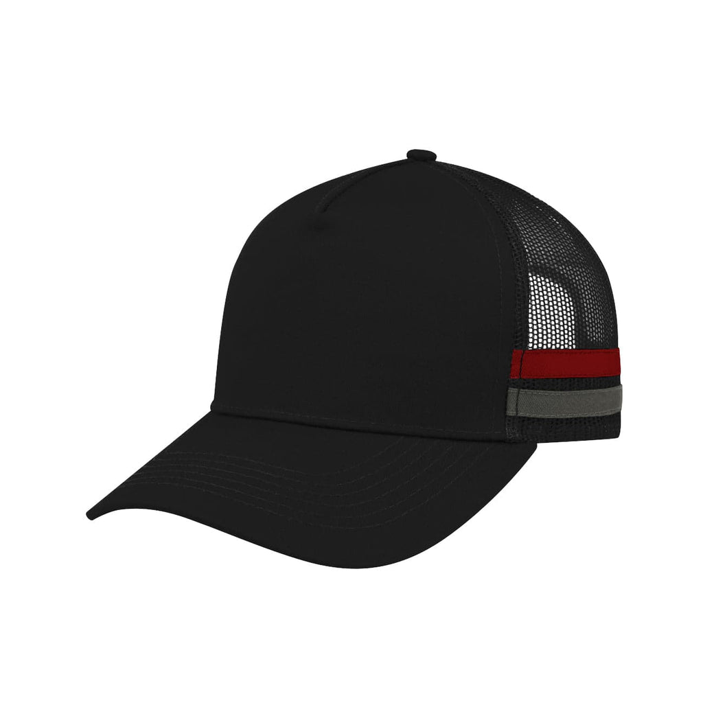 F24503 Striped Trucker