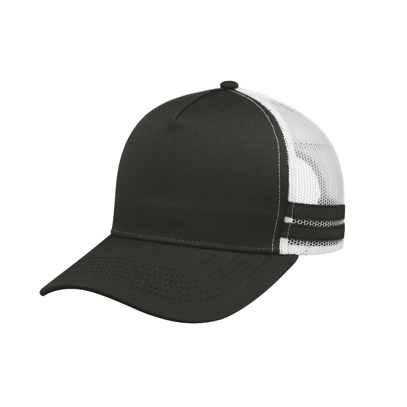 F24503 Striped Trucker