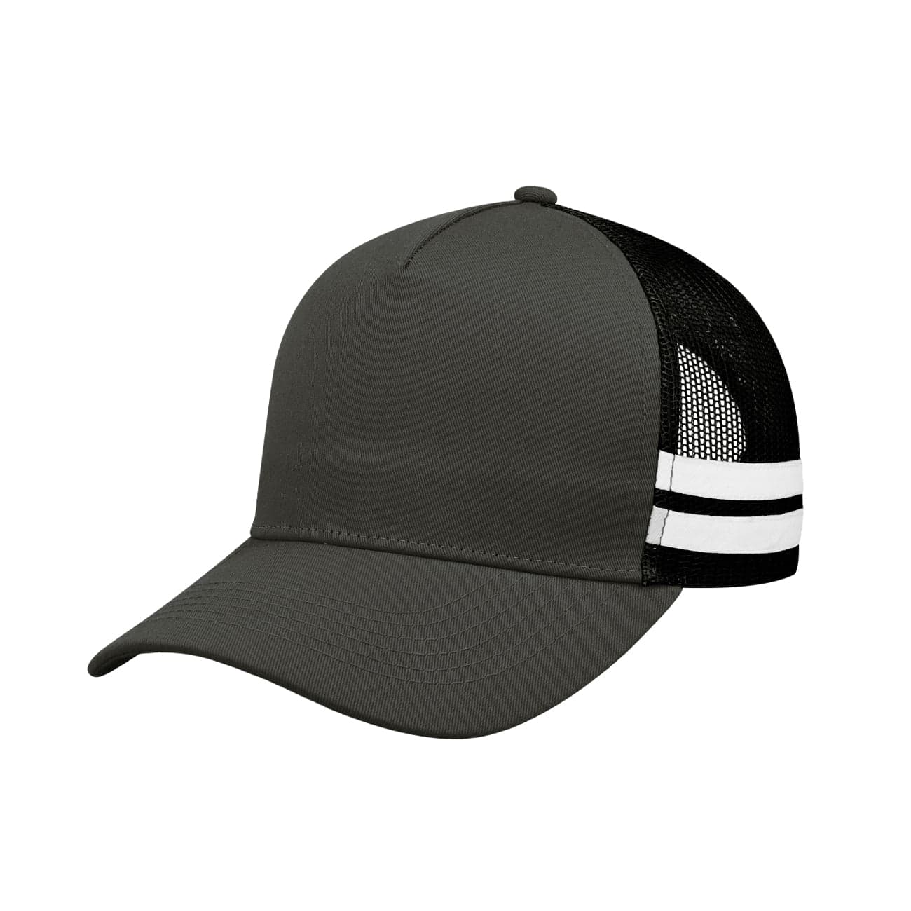 F24503 Striped Trucker