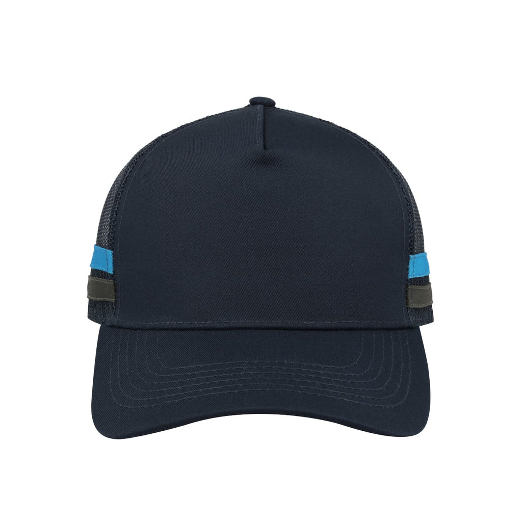 F24503 Striped Trucker