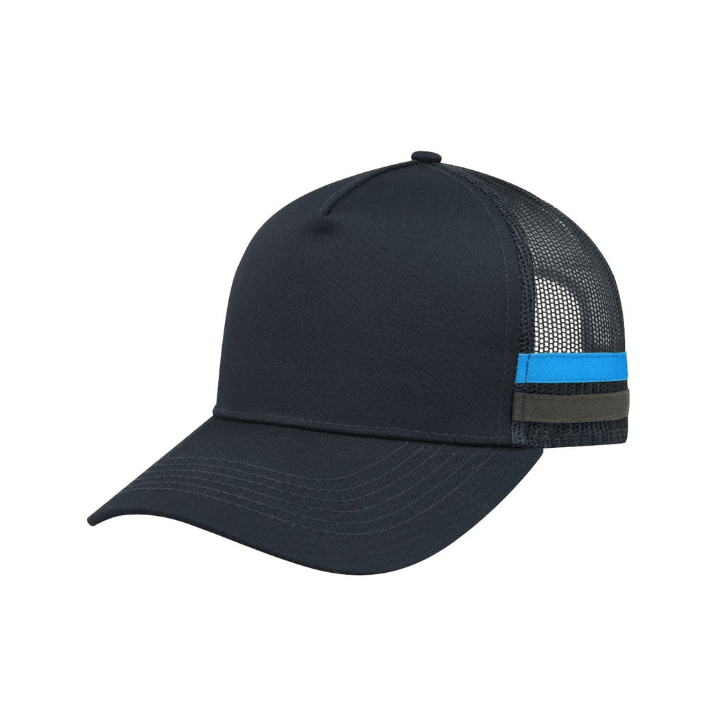 F24503 Striped Trucker