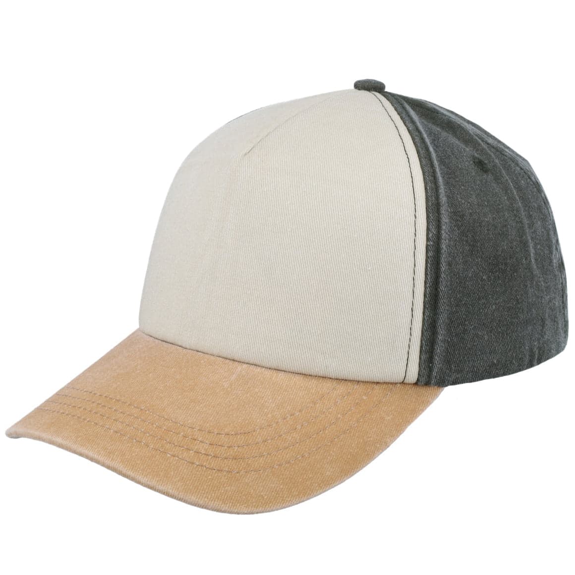 F25500 Foam Washed Colour Block Cap