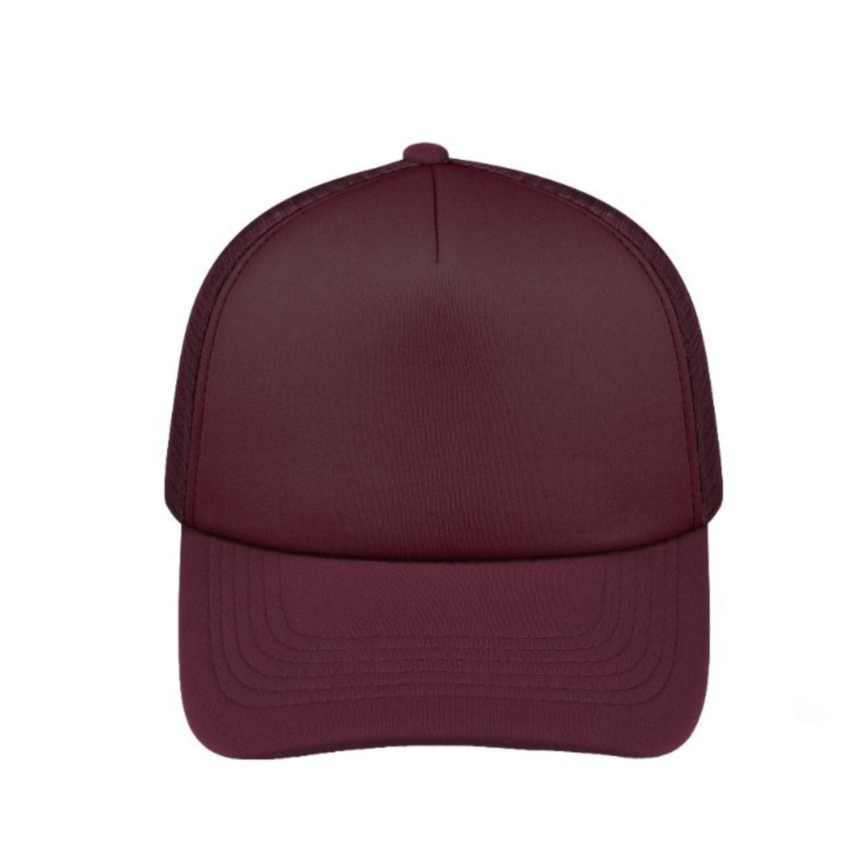 S19500 Curved Peak Foam Trucker