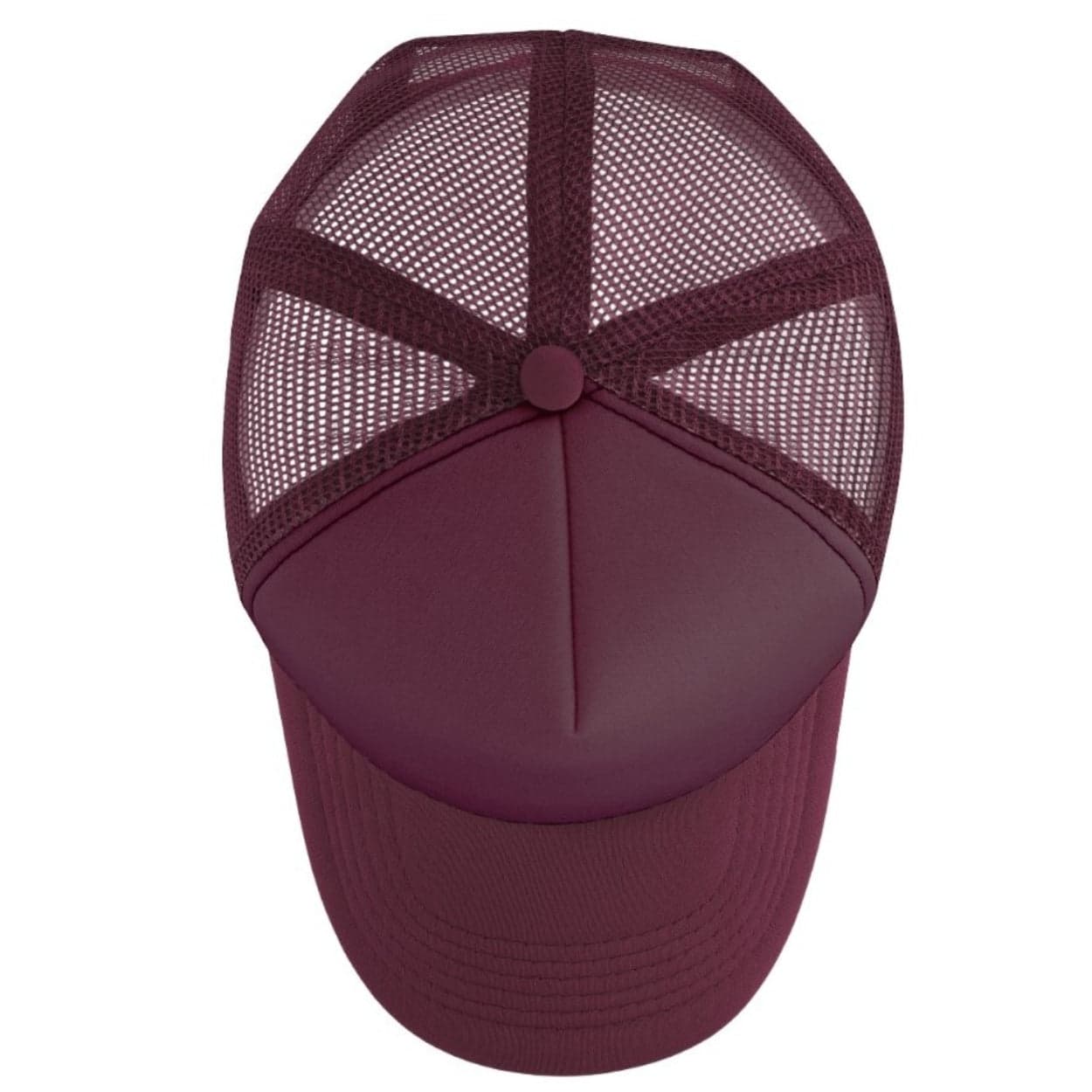 S19500 Curved Peak Foam Trucker