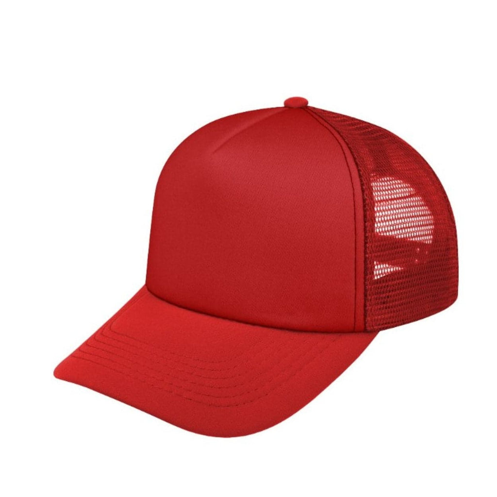 S19500 Curved Peak Foam Trucker