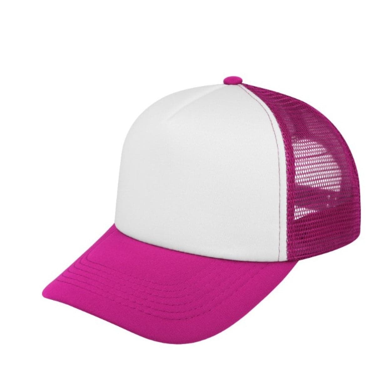 S19500 Curved Peak Foam Trucker