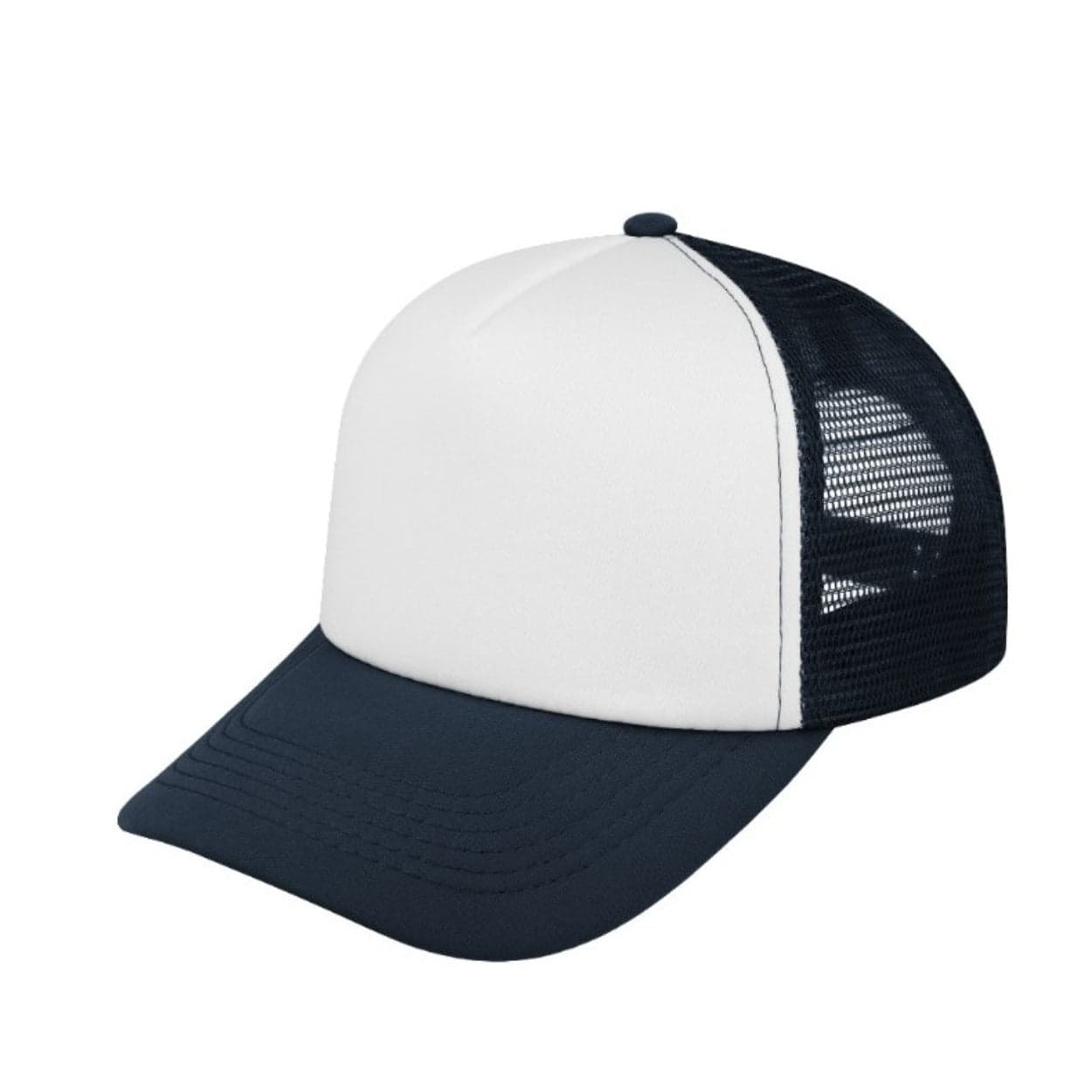 S19500 Curved Peak Foam Trucker