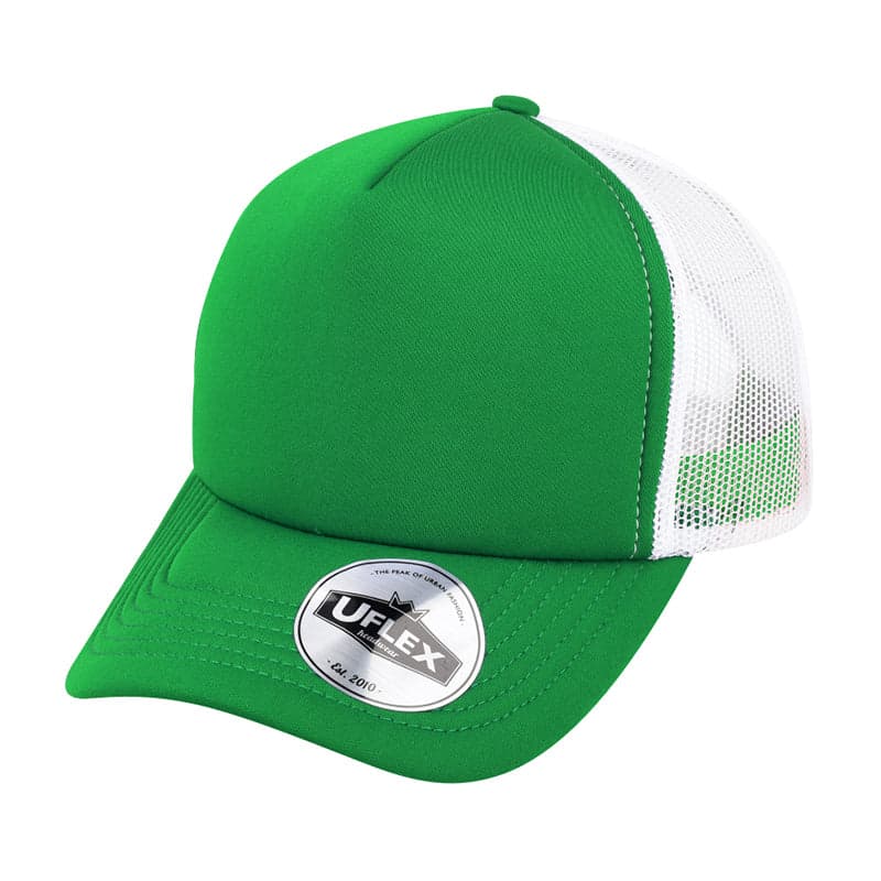 U15502 Uflex 5P Curved Peak Trucker
