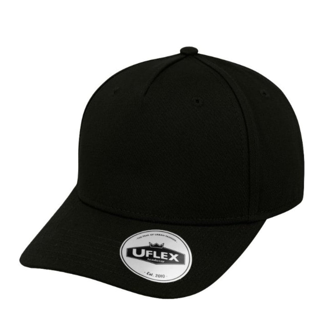 U15518 Uflex 5P Curved Peak Snapback
