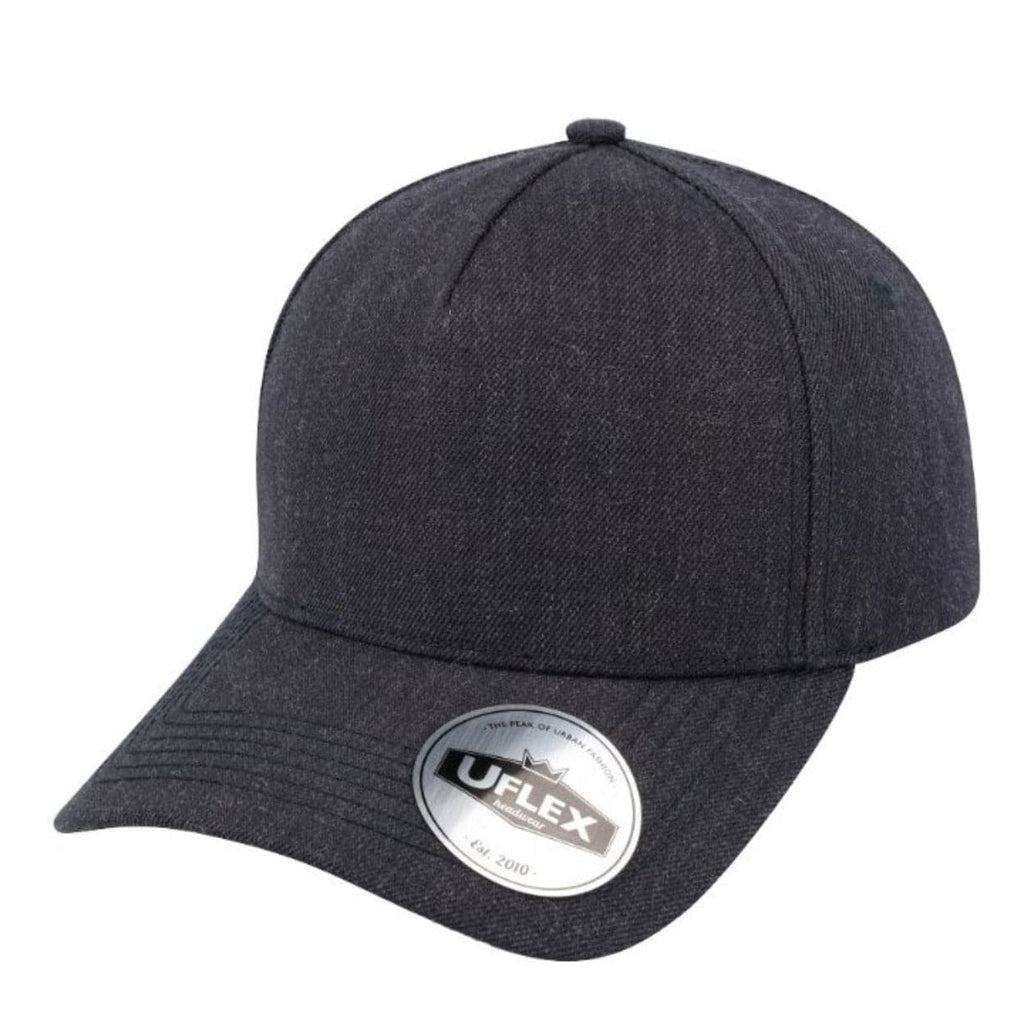 U15518 Uflex 5P Curved Peak Snapback