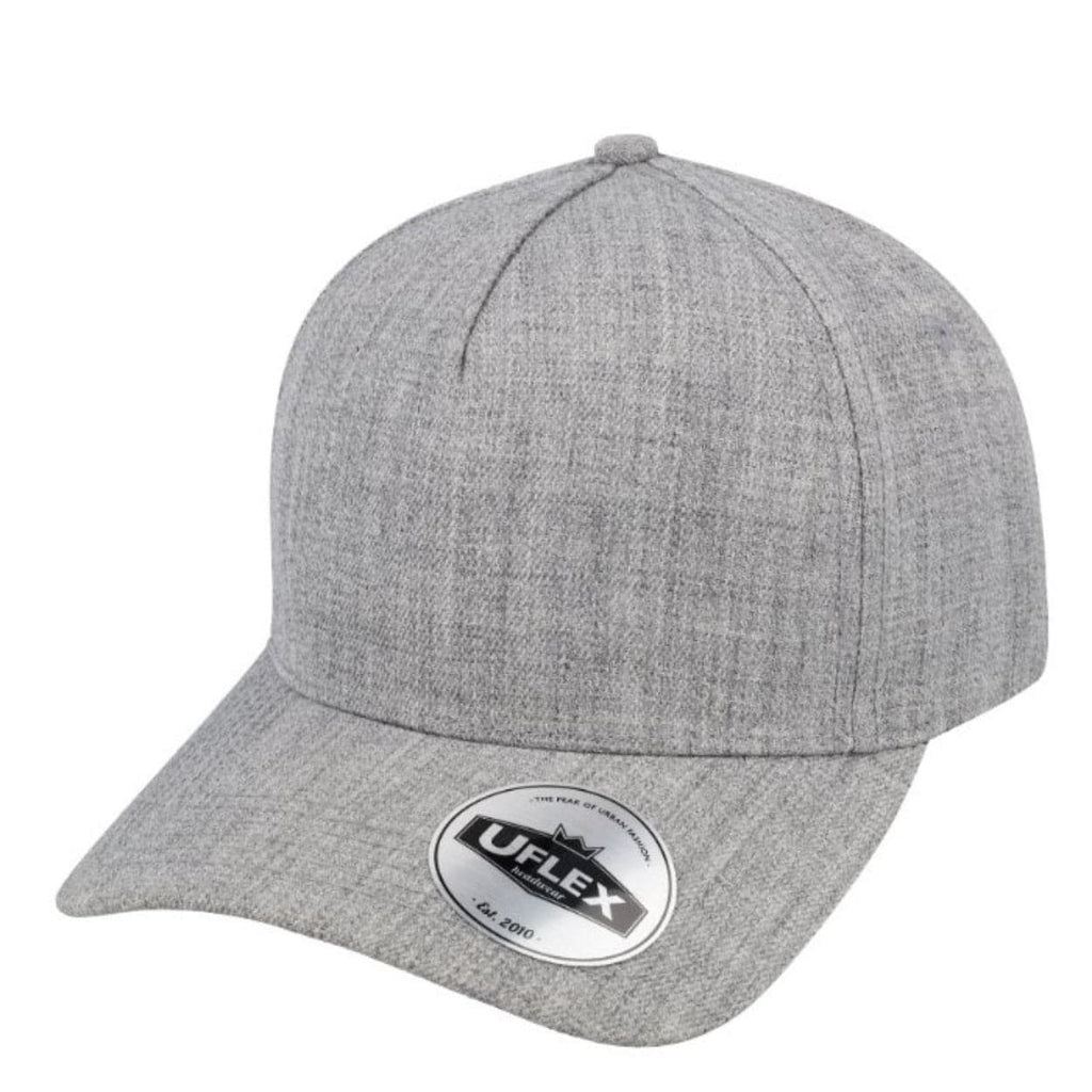 U15518 Uflex 5P Curved Peak Snapback