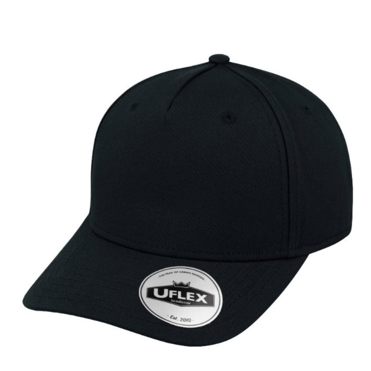U15518 Uflex 5P Curved Peak Snapback