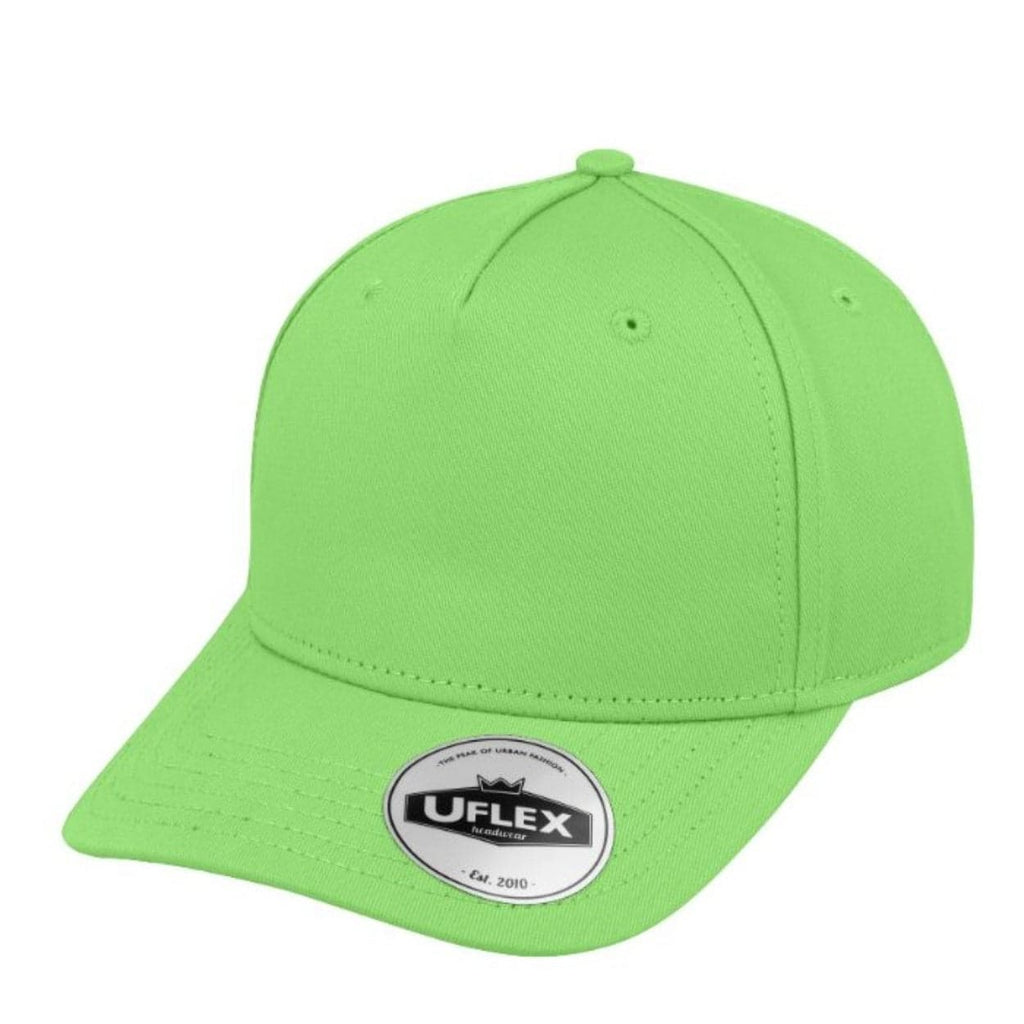 U15518 Uflex 5P Curved Peak Snapback