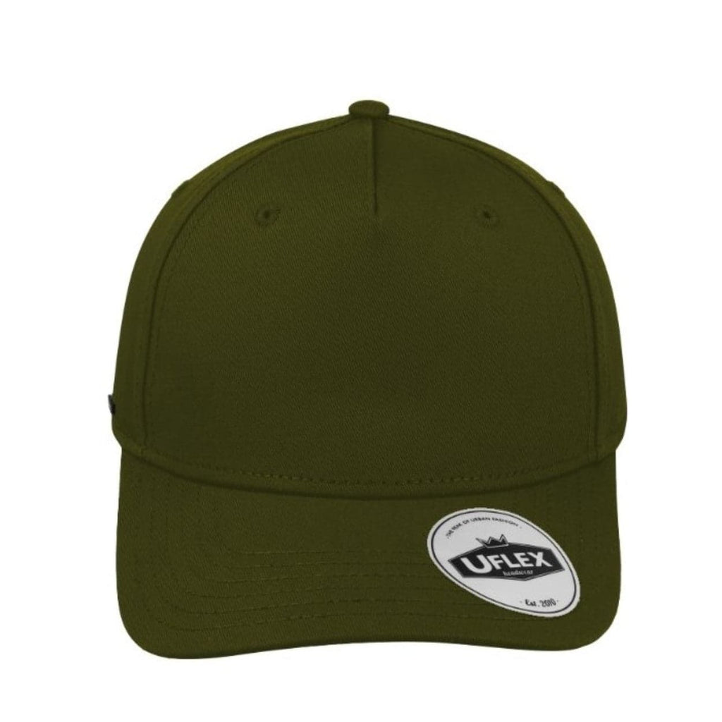 U15518 Uflex 5P Curved Peak Snapback