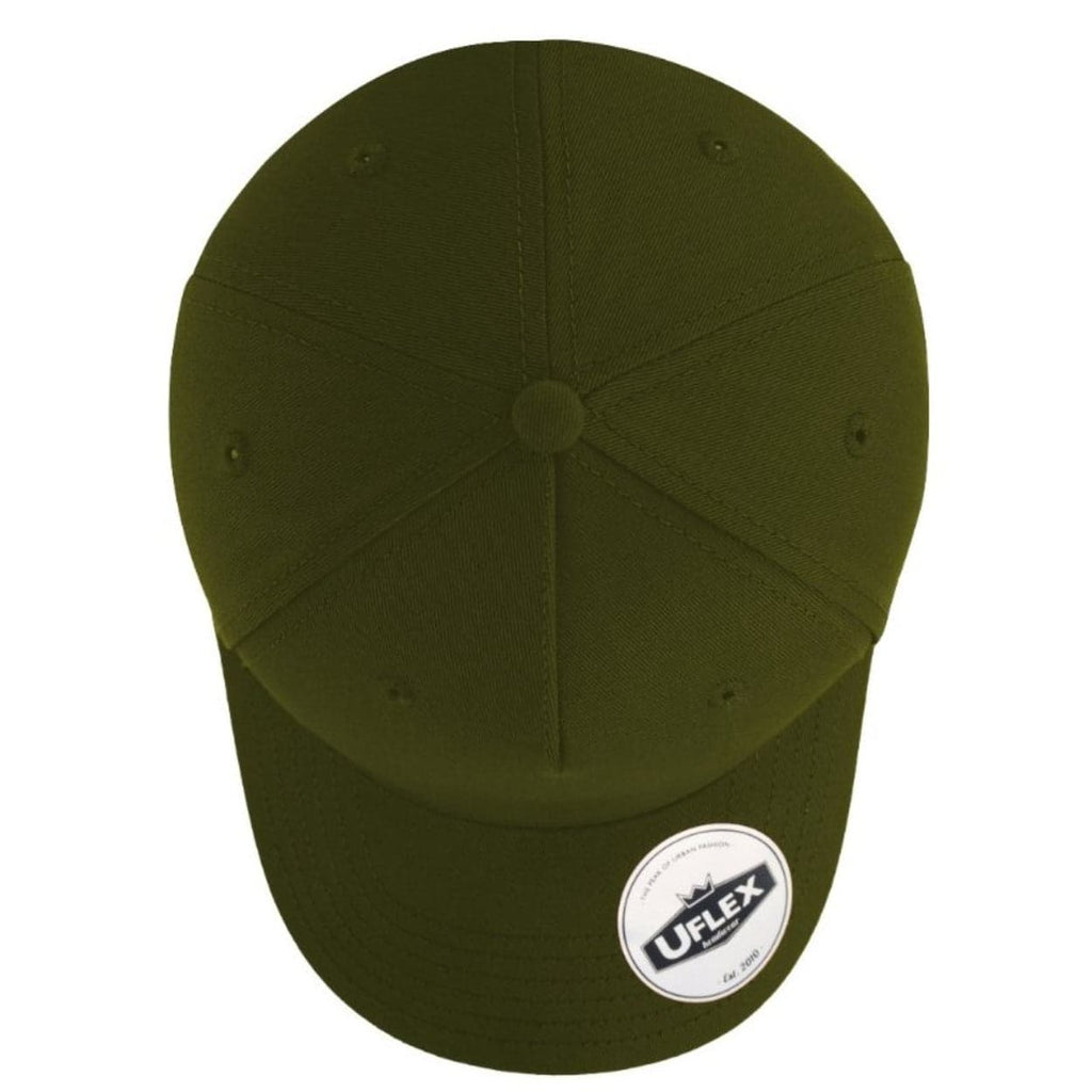 U15518 Uflex 5P Curved Peak Snapback