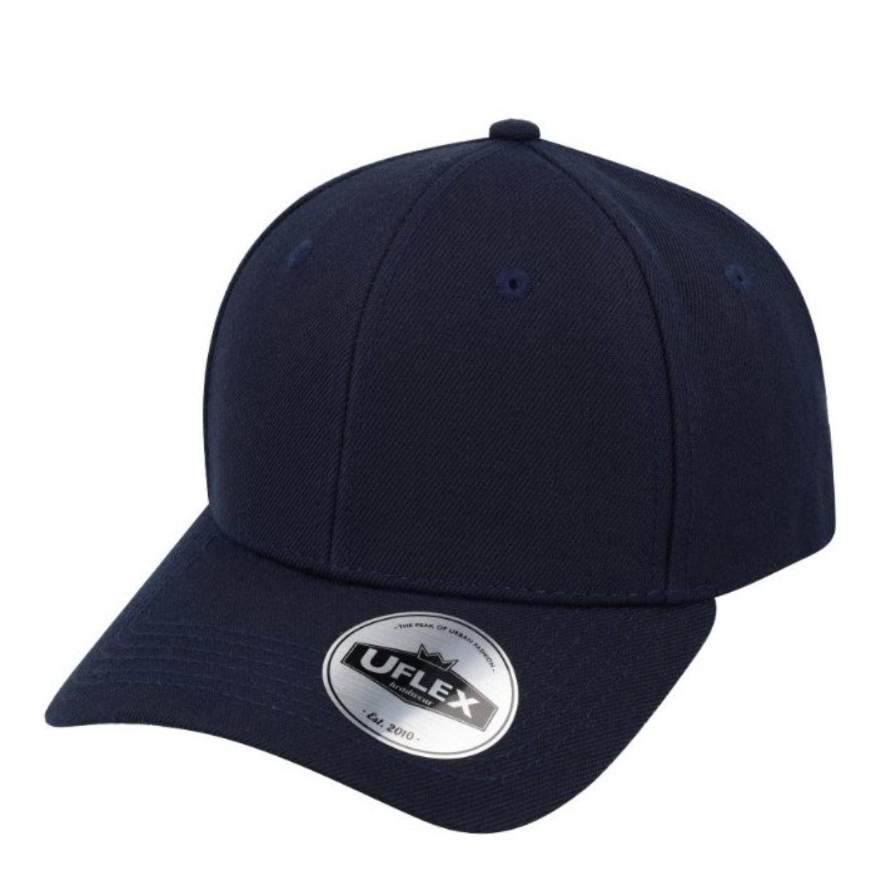 U15608 Uflex 6P Curved Peak Snapback