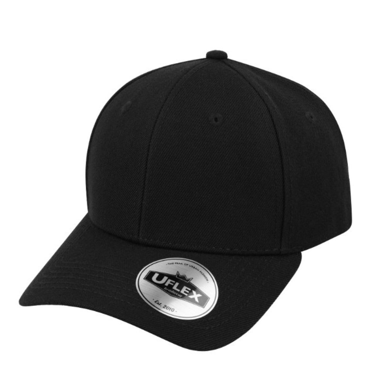 U15608 Uflex 6P Curved Peak Snapback