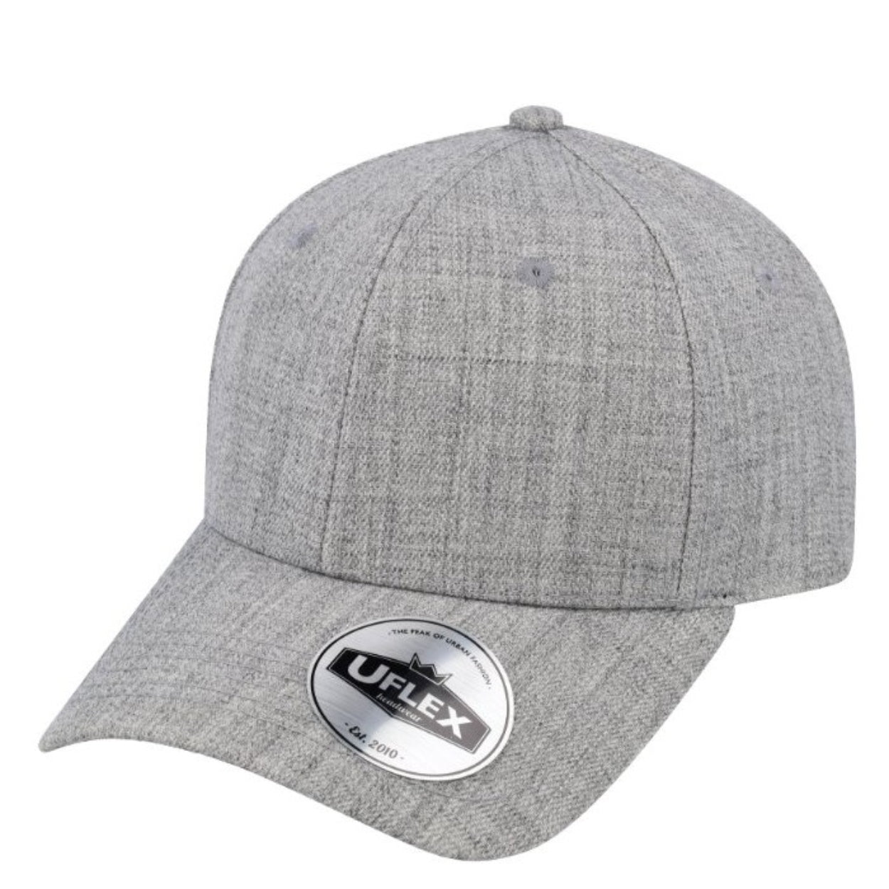 U15608 Uflex 6P Curved Peak Snapback