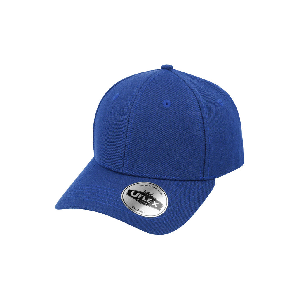 U15608 Uflex 6P Curved Peak Snapback