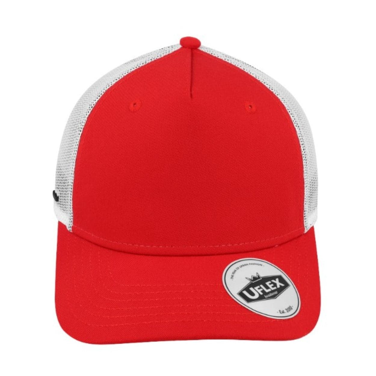 U20502R Uflex 5 Panel Recycled Trucker