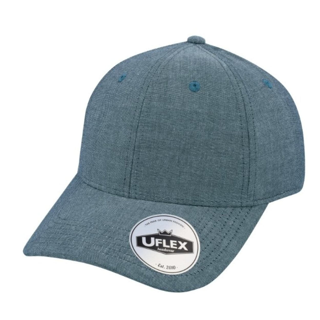 U20609 Uflex Cotton Chambray Baseball