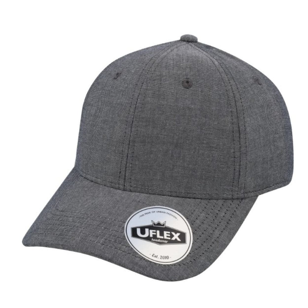 U20609 Uflex Cotton Chambray Baseball