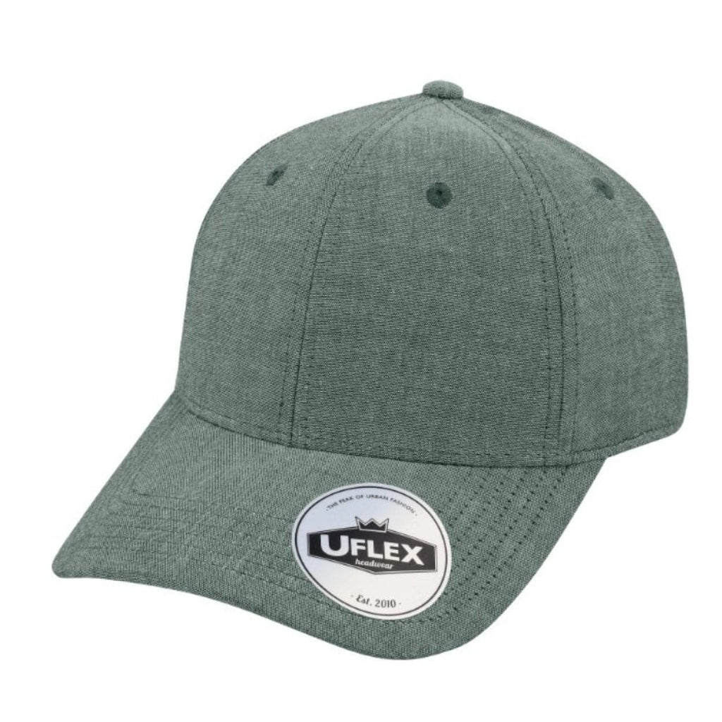 U20609 Uflex Cotton Chambray Baseball