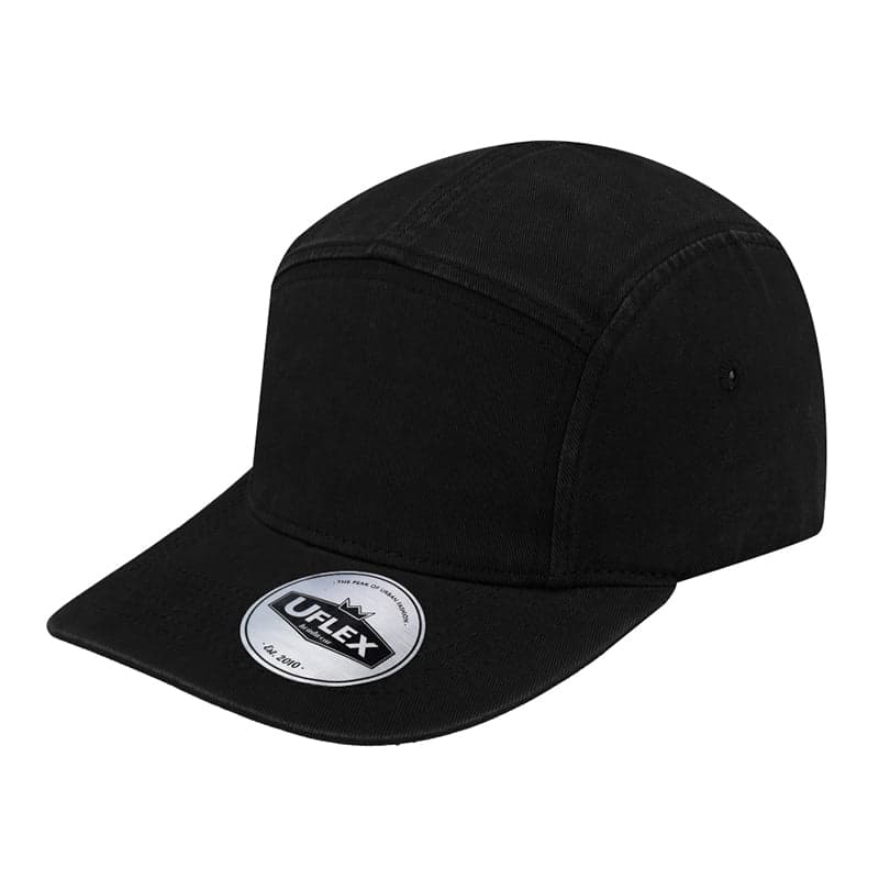 U22505 5 Panel Washed Cotton Cap