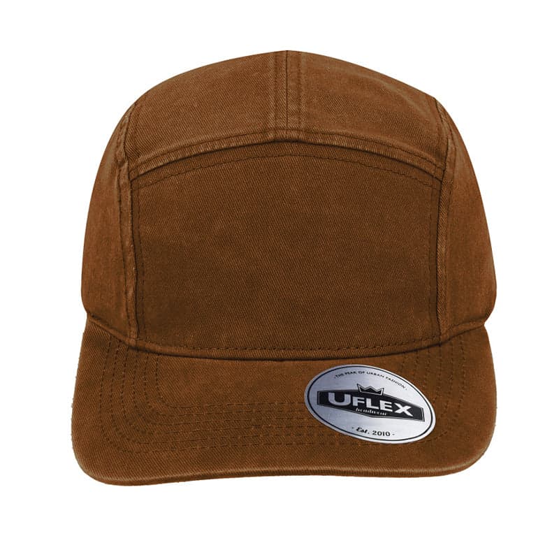 U22505 5 Panel Washed Cotton Cap