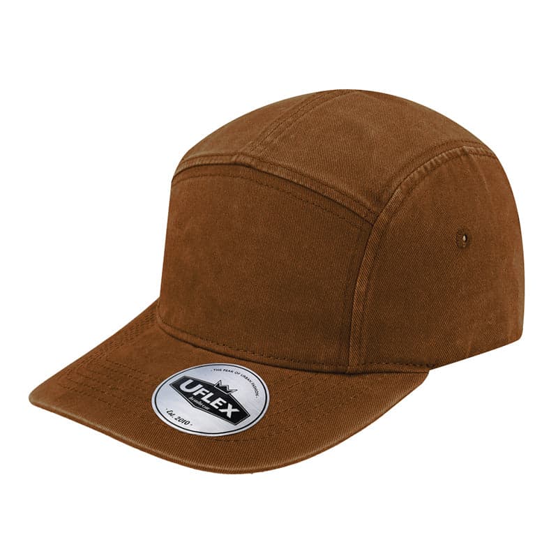 U22505 5 Panel Washed Cotton Cap