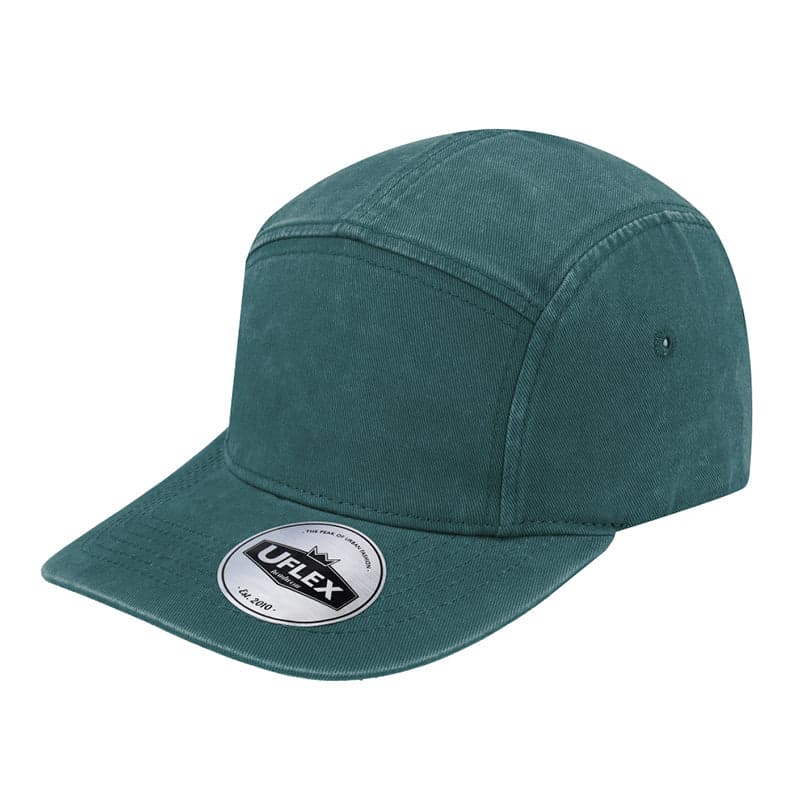 U22505 5 Panel Washed Cotton Cap