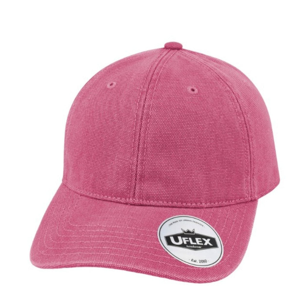 U22610 6P Washed Canvas Dad Cap