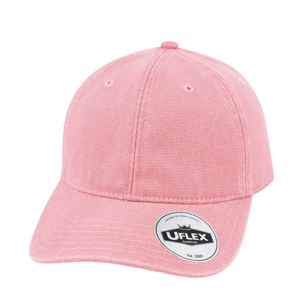 U22610 6P Washed Canvas Dad Cap