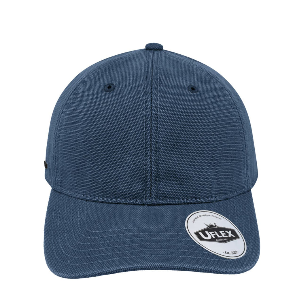 U22610 6P Washed Canvas Dad Cap