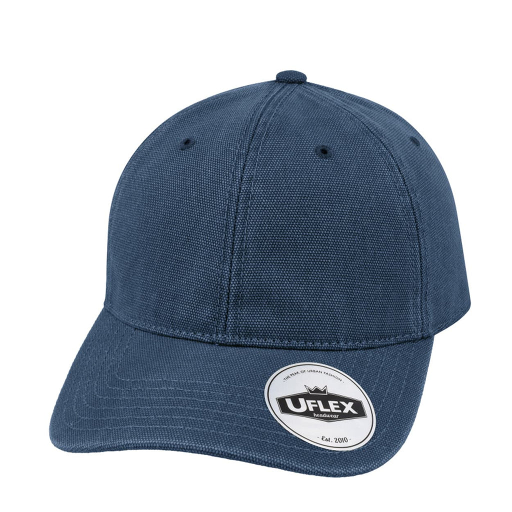 U22610 6P Washed Canvas Dad Cap