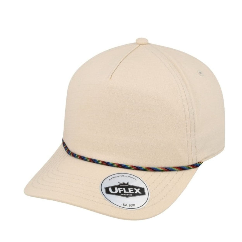 U23508 5 Panel Ripstop Dad Cap