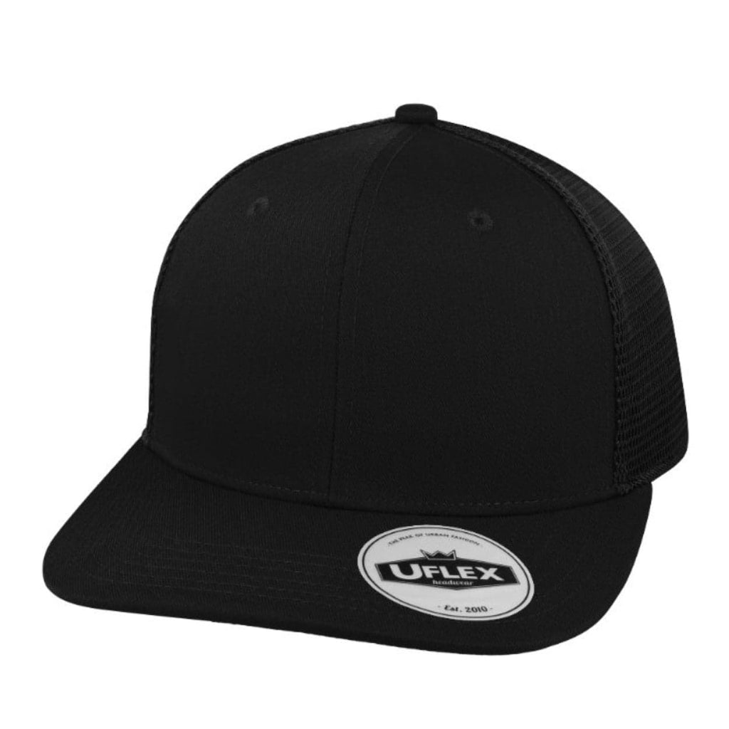 U23602 Polycotton 6 Panel Trucker