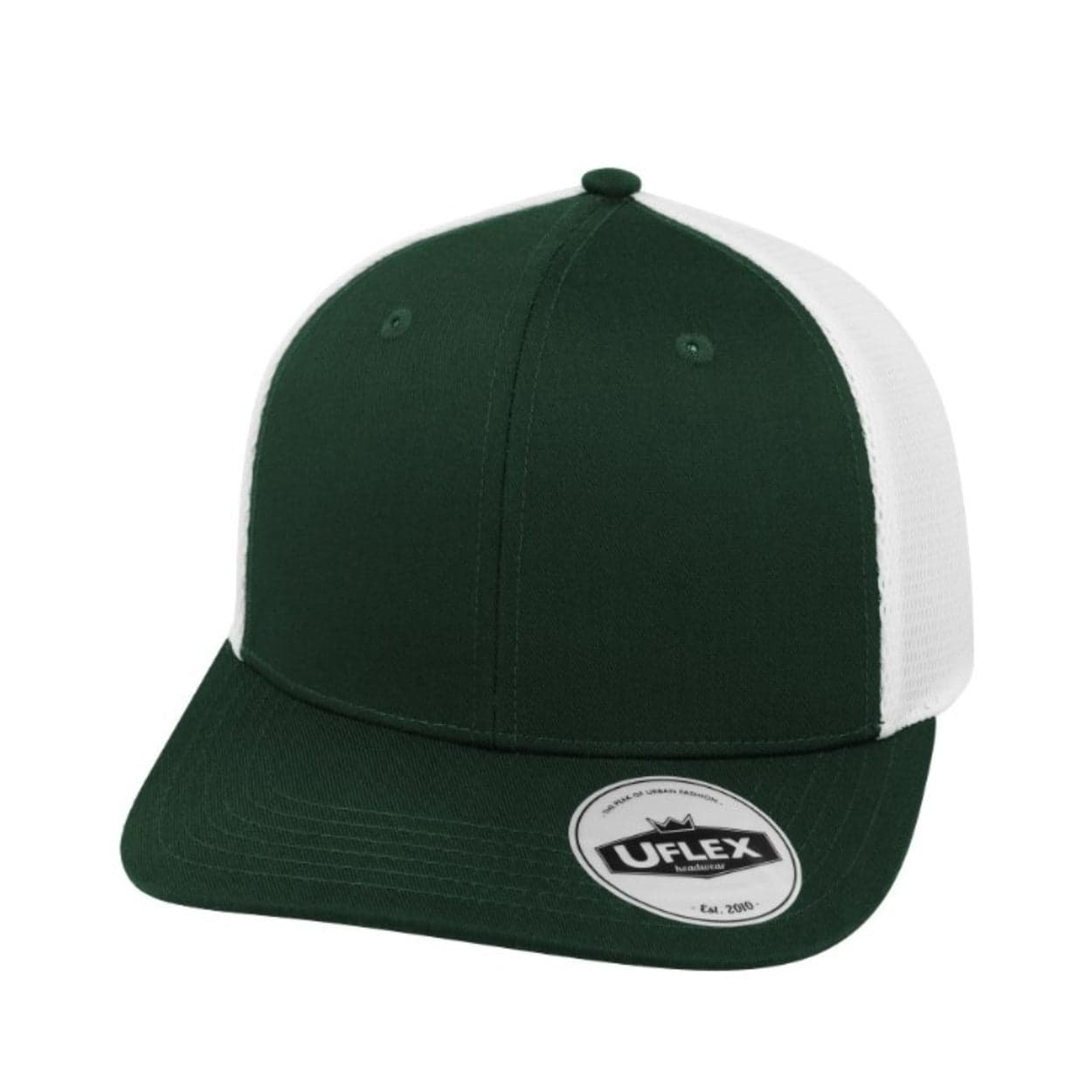 U23602 Polycotton 6 Panel Trucker