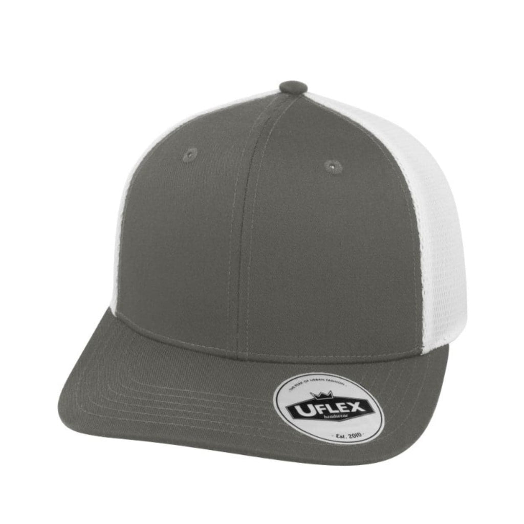 U23602 Polycotton 6 Panel Trucker