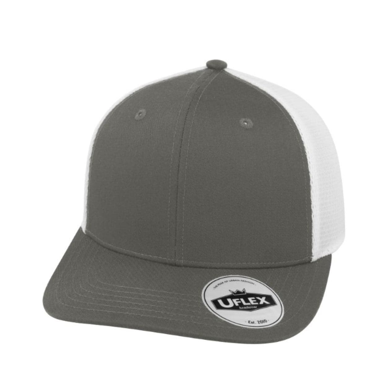 U23602 Polycotton 6 Panel Trucker